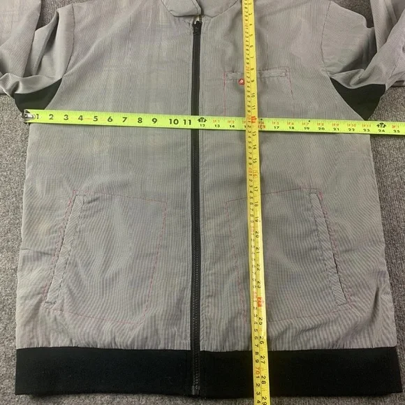 Travis Mathew Mens Full Zip Reversible Golf Bomber Jacket Size M Multicolor - Picture 4 of 10